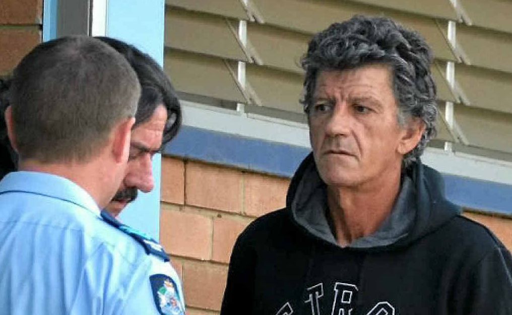 Robert Barry Haines outside of Biloela Magistrates Court, where he pleaded guilty to animal cruelty. Robert Barry Haines outside of Biloela Magistrates Court, where he pleaded guilty to animal cruelty.